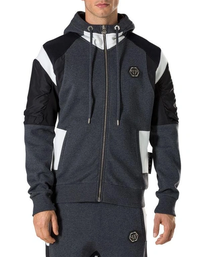 Shop Philipp Plein Hoodie Sweatjacket "ansya"