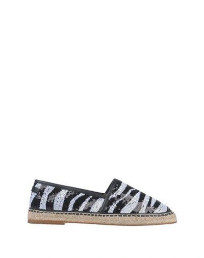 Shop Dolce & Gabbana Man Espadrilles Black Size 6 Calfskin, Polyester