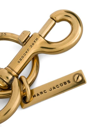 Shop Marc Jacobs Star And Stripe Keyring