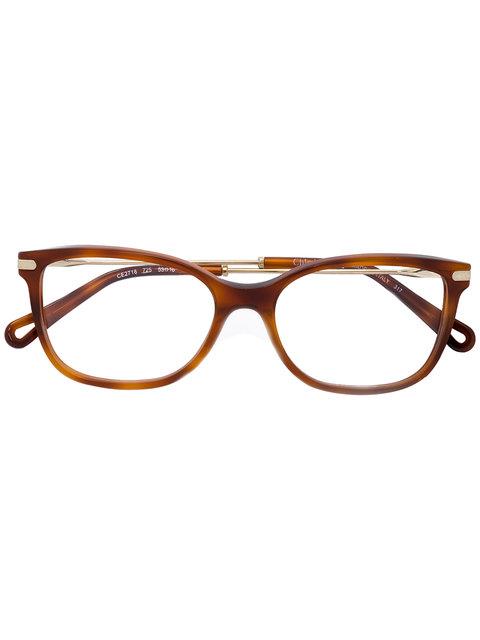 chloe tortoise shell glasses