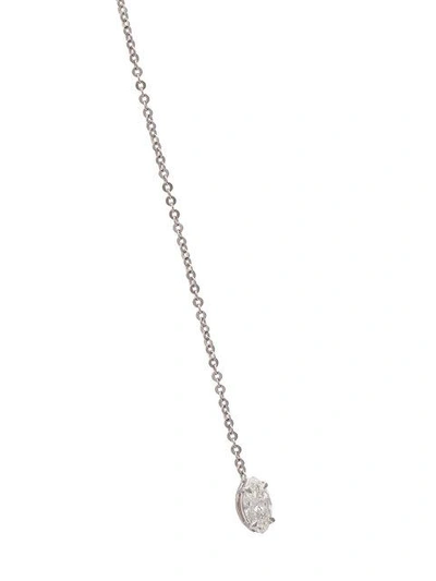 Anita Ko Lariat T-drop Necklace In Metallic