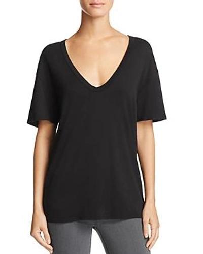 Shop Ag Henson V-neck Tee In True Black