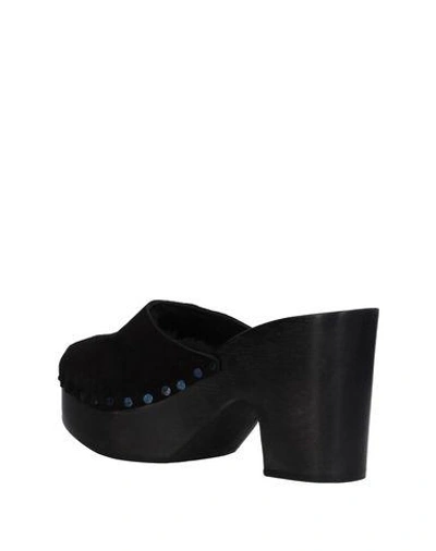 Shop Álvaro González Mules In Black