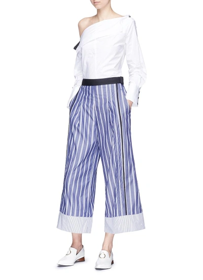 Shop Proenza Schouler Stripe Culottes