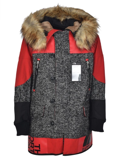 Shop Junya Watanabe Comme Des Garcons The North Face Parka In Rosso