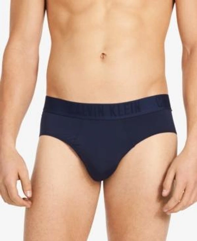 Shop Calvin Klein Men's Hip Briefs In Deep Sea Blue