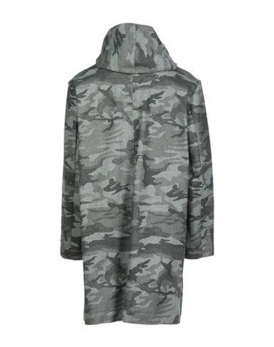 Shop Emporio Armani Coat In Grey