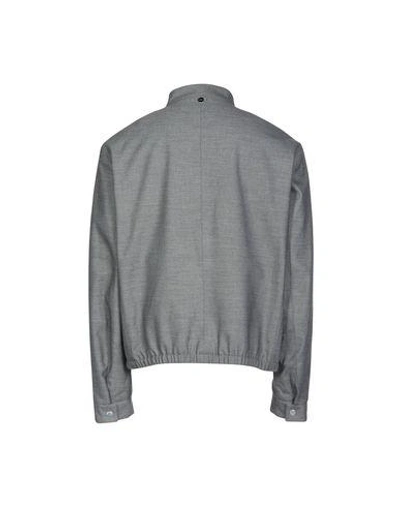 Shop Emporio Armani Jacket In Grey