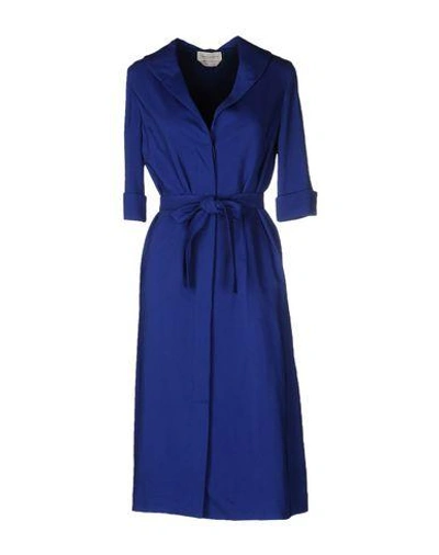 Shop Andrea Incontri Knee-length Dress In Bright Blue