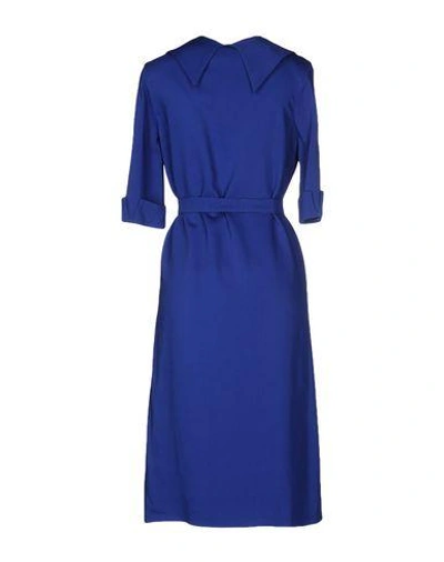 Shop Andrea Incontri Knee-length Dress In Bright Blue