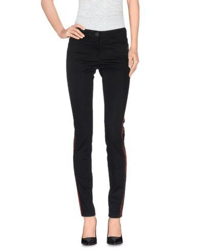 Shop Maison Scotch Casual Pants In Black