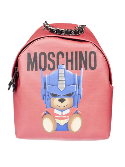 Shop Moschino Transformer Bear Backpack