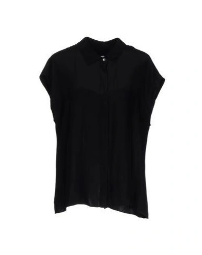 Shop Alice & Trixie Silk Shirts & Blouses In Black