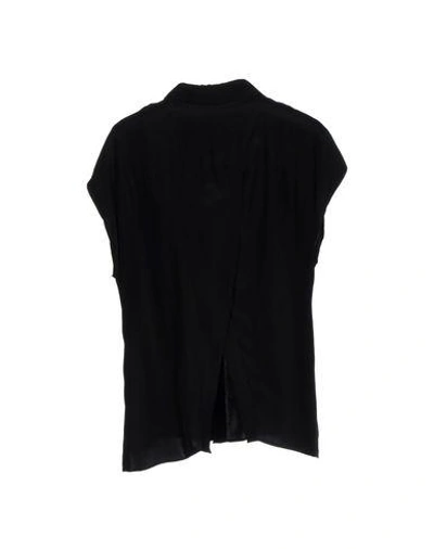 Shop Alice & Trixie Silk Shirts & Blouses In Black
