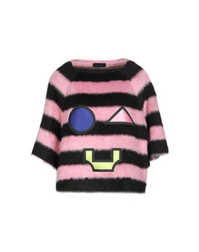 Shop Emporio Armani Sweatshirt In Pink