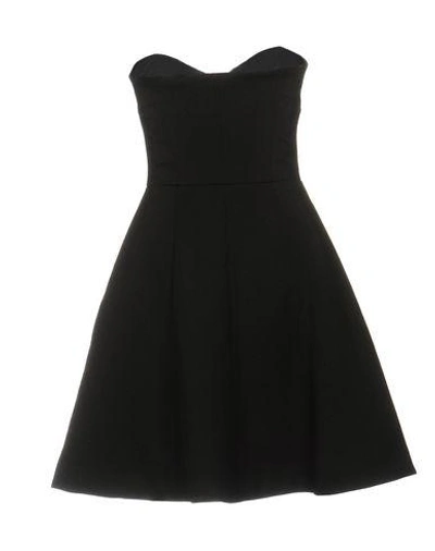 Shop Grace Mmxiii Short Dress In Black