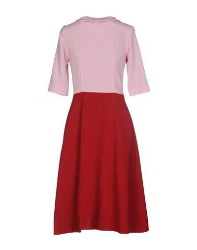 Shop Andrea Incontri Knee-length Dress In Pink