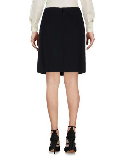Shop Maison Margiela Knee Length Skirt In Black