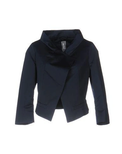 Shop Add Sartorial Jacket In Dark Blue