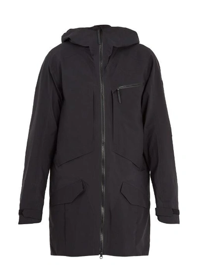 Peak Performance Volcan Hooded Gore-tex® Ski Jacket In Black