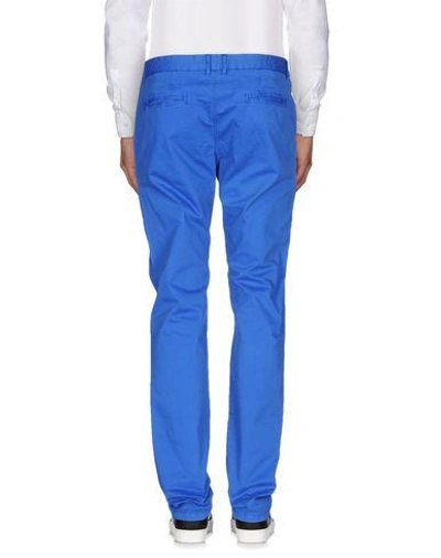 Shop Peuterey Casual Pants In Blue