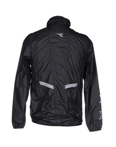 Shop Diadora Jacket In Black