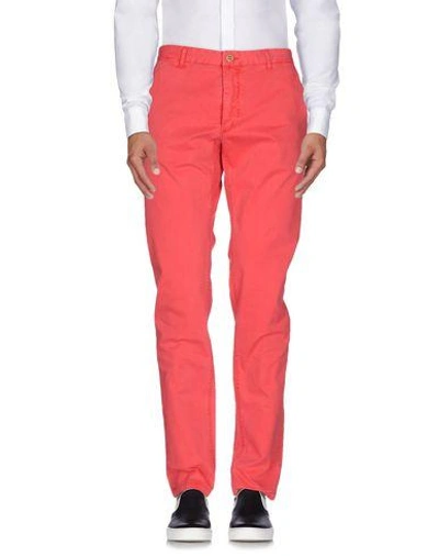 Shop Peuterey Casual Pants In Red