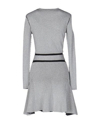 Shop Dagmar Short Dress In Silver