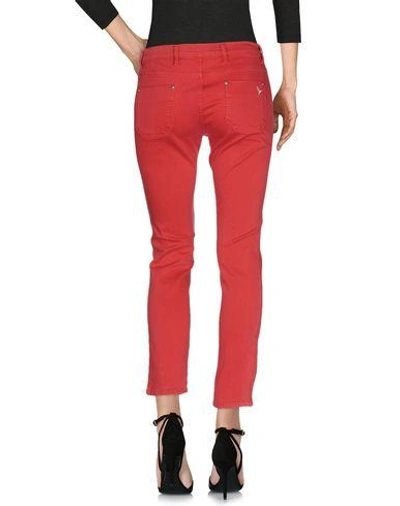 Shop M.i.h. Jeans Denim Pants In Brick Red