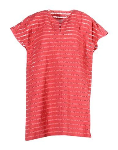 Shop Thakoon Addition Short Dress In Coral