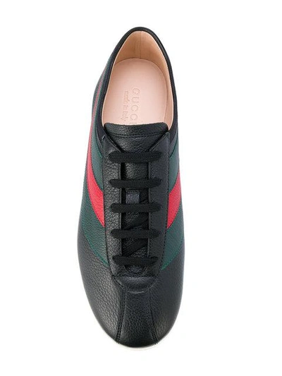 Shop Gucci Falacer Sneakers With Web