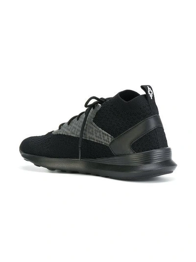 Shop Marcelo Burlon County Of Milan Marcelo Burlon X Reebok Zoku Sneakers In Black