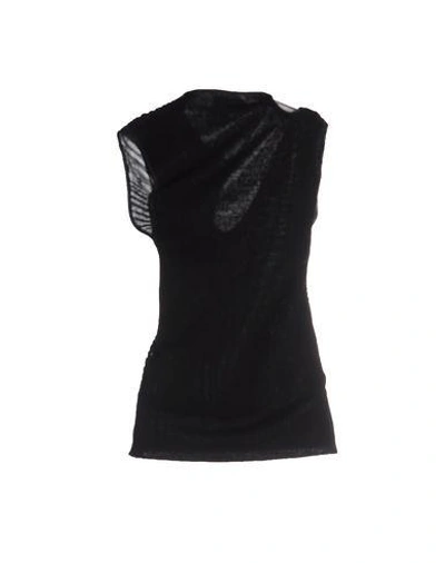 Shop Costume National Top In Black