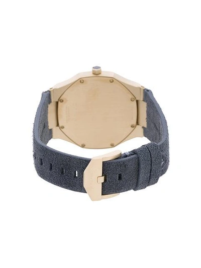 Shop D1 Milano Ultra-thin Watch In Grey