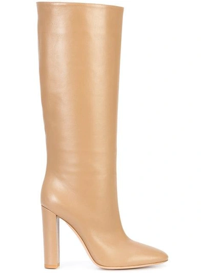 Shop Gianvito Rossi Slouchy Heel Boots