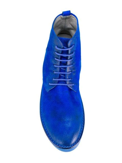 Shop Marsèll Lace-up Boots - Blue