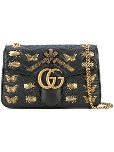 Shop Gucci Gg Marmont Shoulder Bag