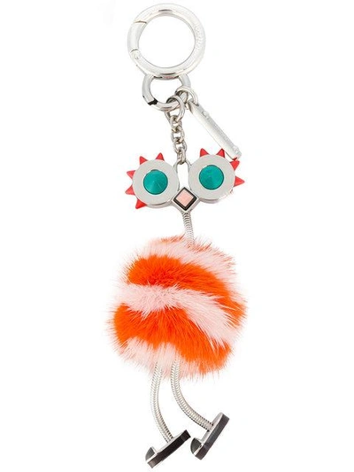 Shop Fendi Owl Keychain
