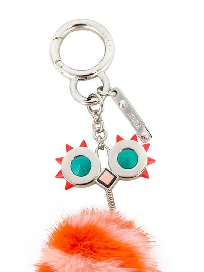 Shop Fendi Owl Keychain