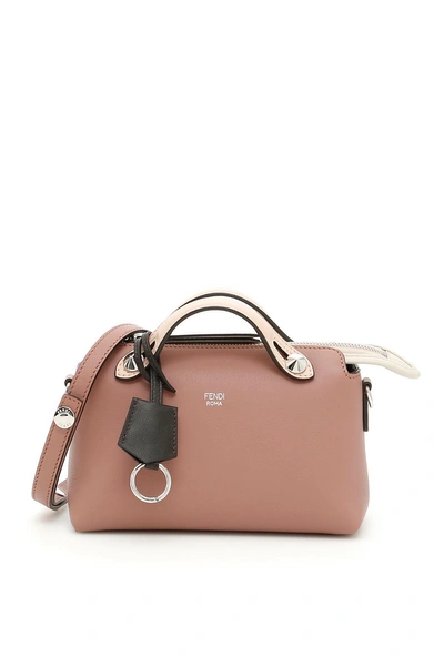 Shop Fendi Mini By The Way Bag In E.rose Bag The Way Calfrosa
