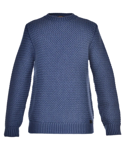 Shop Tod's Wool Sweater In Blue