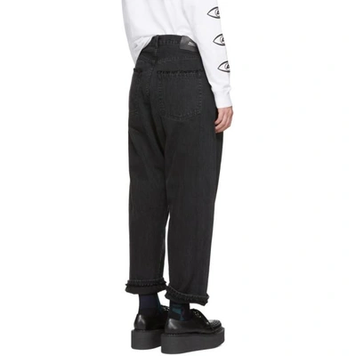 Shop Undercover Black Ruffle Pocket Jeans