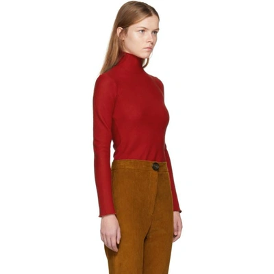 Shop A.w.a.k.e. Red Sleek Octopus Turtleneck