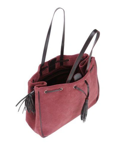 Shop Antonio Marras Shoulder Bag In Maroon