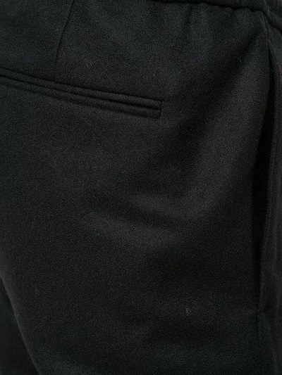 Shop Moncler Classic Fit Track Pants In Black
