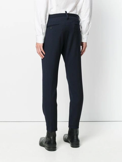 Shop Dsquared2 Cropped Slim Trousers