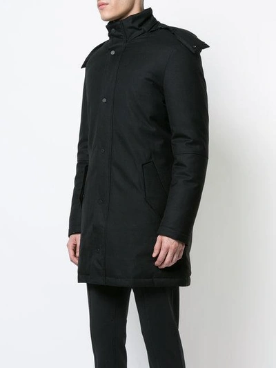 Shop Aztech Mountain Mountain Parka Coat In Black