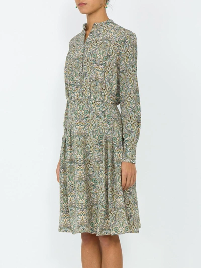 Shop Ines De La Fressange Viviane Dress In Silk Liberty