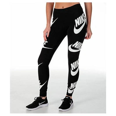 Shop Nike Women's Sportswear Futura Leg A See Leggings, Black