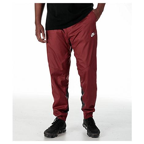 nike windrunner pants red